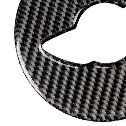 Car Steering Wheel Logo R Chassis Carbon Fiber Decorative Sticker for BMW MINI R55 / R56 / Countryman R60 / Paceman R61, For BMW MINI R55