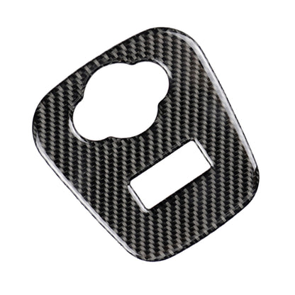 Car F Chassis Cigarette Lighter Cover Panel Carbon Fiber Decorative Sticker for BMW Mini Cooper F55 / F56 / F57, For BMW Mini F54