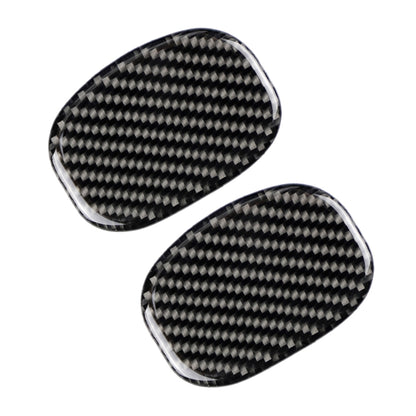 Car Seat Back Handle Carbon Fiber Decorative Sticker for BMW Mini Cooper F55 / F56, For BMW Mini Cooper JCW One F56