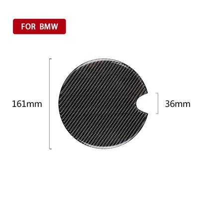 Car Fuel Tank Cover Carbon Fiber Decorative Sticker for BMW Mini Cooper R50 / R52 / R55 / R56 / R57 / R58 / R59 / R60 / R61 / F55 / F56, For BMW Mini R50