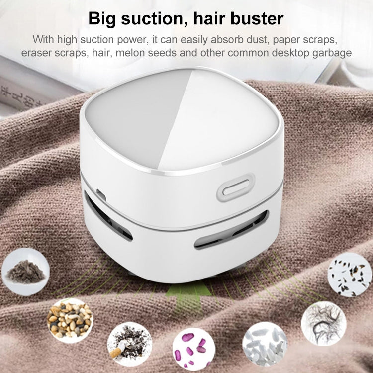 3W Hardcover Battery Style Portable Handheld Wireless Mini Desktop Vacuum Cleaner, Hardcover Battery Style