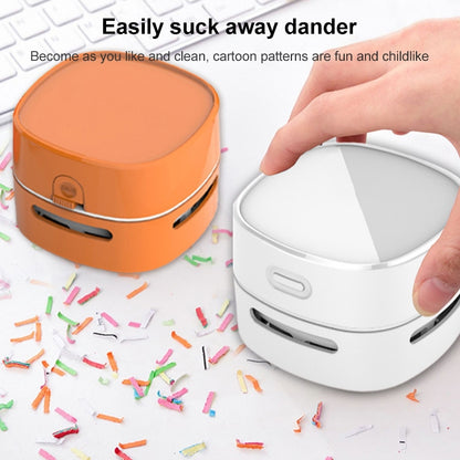 3W Hardcover Battery Style Portable Handheld Wireless Mini Desktop Vacuum Cleaner, Hardcover Battery Style