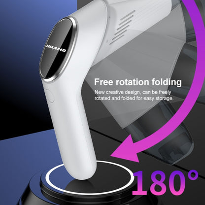 Portable Hand-held Folding Vacuum Cleaner, Folding Grey, Folding White