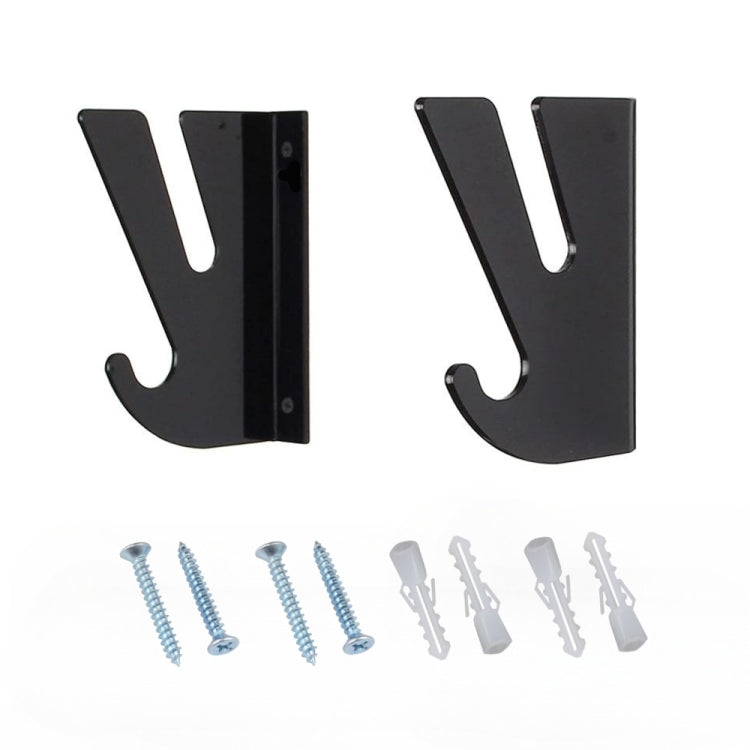 YX008 1 Pair Four-Wheel Skateboard Wall Mount Bracket, YX008