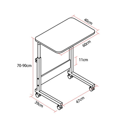 Wood Texture Portable Household Removable Laptop Desk Table Bedside Desk, HC0227A, HC0227B, HC0227C, HC0227D
