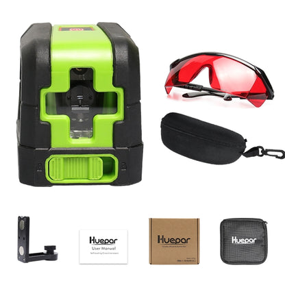 9011R 1V1H 20mW 2 Line Red Beam Laser Level Covering Walls and Floors