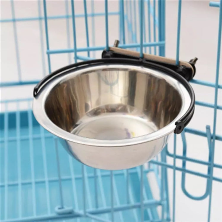 Stainless Steel Suspension Style Dogt Feeding Bowl, Size: L, Size: Large