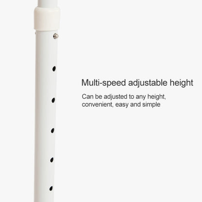 Plastic Pad Steel Tube Bracket Liftable Foldable Portable Multi-purpose Laptop Table, Adjustable Height: 52-72cm, Adjustable Angle: 30 Degrees / 60 Degrees / 90 Degrees, Adjustable Height: 52-72cm White