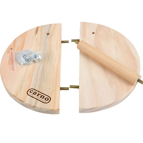 Pet Wooden Two Layers Wood Hamster Footplate Springboard Hamster Small Pets Pedal Toys, Two Layers Footplate