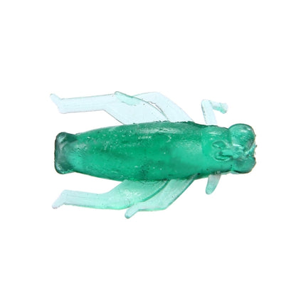 100 PCS Cricket Shape Fishing Lures Artificial Fishing Bait, Length: 2cm, Cricket Shape