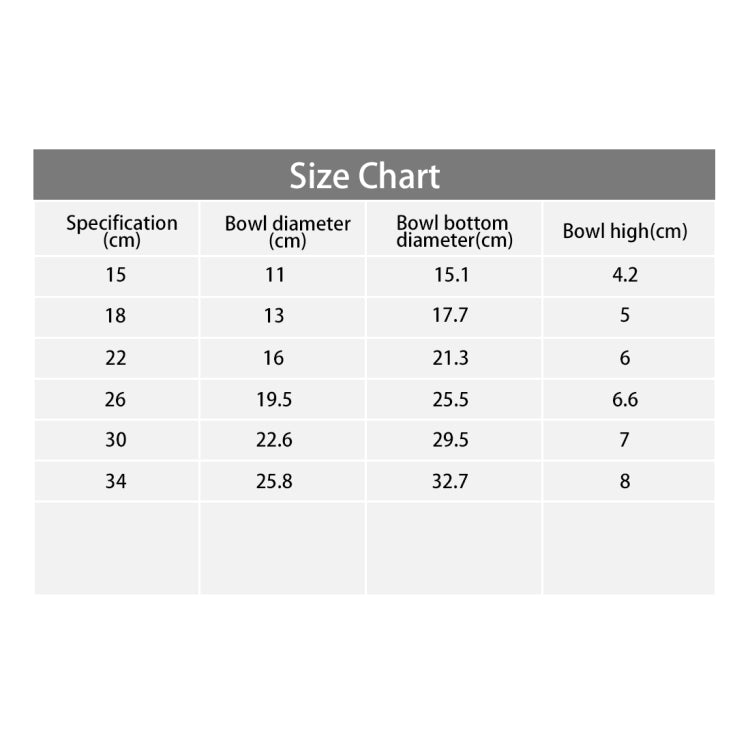 Stainless Steel Bowls, Anti-slip Colorful Paint Printed Pets Bowls, Bowl Diameter: 11 cm, Bowl Bottom Diameter: 15.1 cm, Diameter: 11 cm