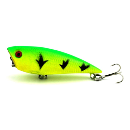 HENGJIA Artificial Fishing Lures Popper Bionic Fishing Bait with Hooks, Length: 7 cm, Random Color Delivery, Length: 7 cm
