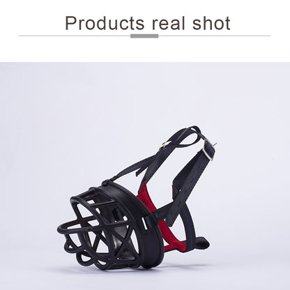 Dog Muzzle Prevent Biting Chewing and Barking Allows Drinking and Panting, Size: 8.8*8.4*11cm, Size: 8.8*8.4*11cm