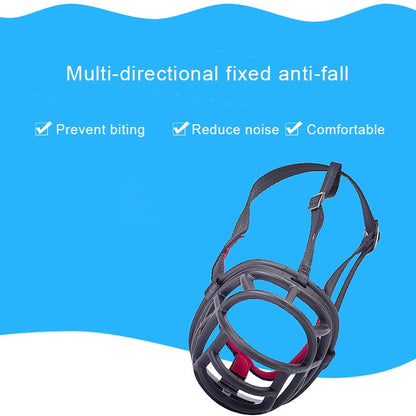 Dog Muzzle Prevent Biting Chewing and Barking Allows Drinking and Panting, Size: 11.2*10.7*14.3cm, Size: 11.2*10.7*14.3cm