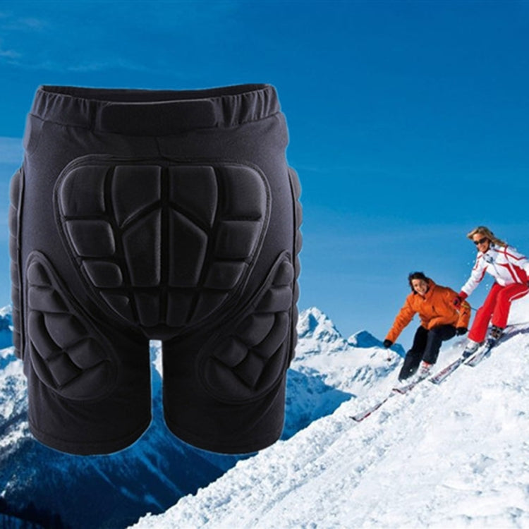 WOLFBIKE Adult  Skiing Skating Snowboarding Protective Gear Outdoor Sports Hip Padded Shorts, Size : L, Size : L