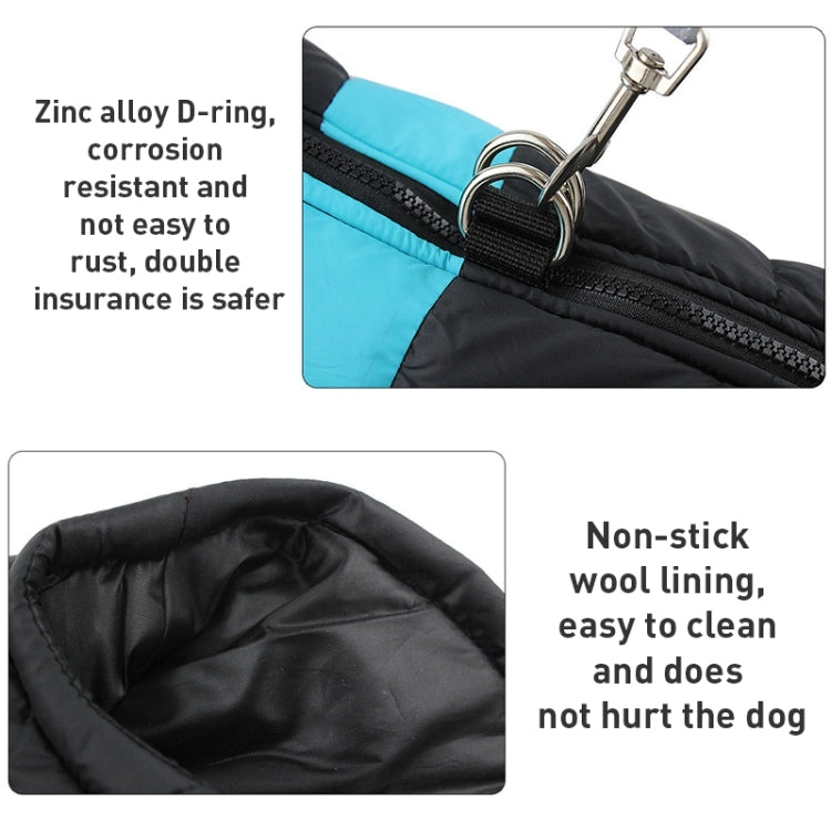 Pet Dog Cotton Vest Ski Suit, Size: 4XL, Chest: 63cm, Back Length: 55cm, Size: 4XL