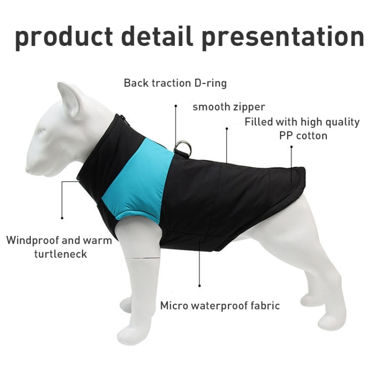 Pet Dog Cotton Vest Ski Suit, Size: S, Chest: 38cm, Back Length: 27cm, Size: S