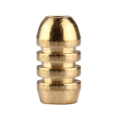 2g Threaded Copper Bullet Fishing Sinker Fishing Weights Soft lure Accessory, 2g