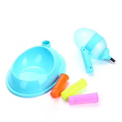 Pet Supplies Pet Dog Cat 2 in 1 Automatic Feeding & Watering Vertical Adjustable Rod Pet Water Food Feeder,Capacity: 600ML