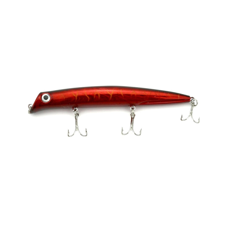 HENGJIA Artificial Fishing Lures Popper Bionic Fishing Bait with Hooks, Length: 12.6 cm, Random Color Delivery, Length: 12.6 cm