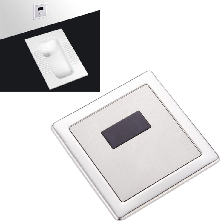 Recessed Wall in Type Flush Valve for Auto-induction Toilet, with Infrared Automatic Function DC AC, Automatic DC AC
