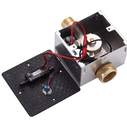 Recessed Wall in Type Flush Valve for Auto-induction Toilet, with Automatic and Manual Function DC AC, Automatic & Manual DC AC