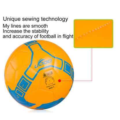 19cm PU Leather Sewing Wearable Match Football, 19cm Fluorescent Blue, 19cm Orange, 19cm Yellow, 19cm Green, 19cm White+Black, 19cm Red, 19cm Blue, 19cm, 19cm Fluorescent Pink