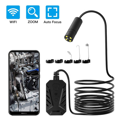 F230 IP68 Waterproof Autofocus WIFI Endoscope Inspection Camera, Length: 10m, Lens Diameter: 14mm, Length: 10m