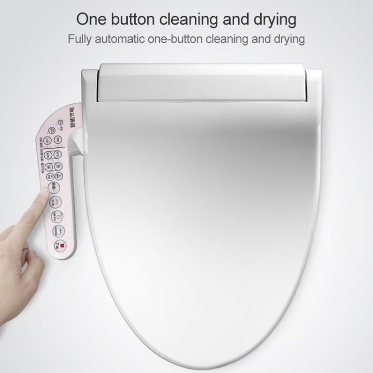 V Shape Multi-function Bathroom Automatic Cleaning Heating Intelligent Flush Toilet Cleaner Cover