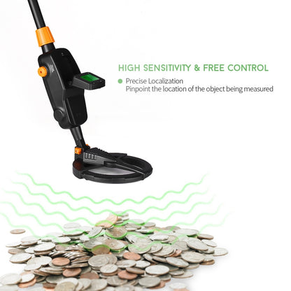 MD1008A Underground Metal Detector Children Toy Detector with LCD Screen, Measuring Range: 10cm, MD1008A