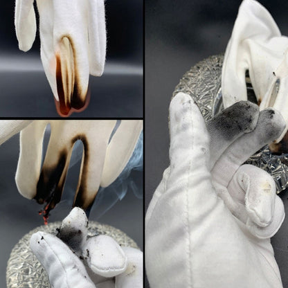 12 Pairs Labor Insurance Work Gloves, Cotton Single-sided, Cotton Single-sided