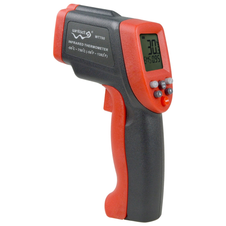 Wintact WT700 -50 Degree C~750 Degree C Handheld Portable Outdoor Non-contact Digital Infrared Thermometer, WT700