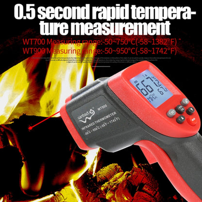 Wintact WT900 -50 Degree C~950 Degree C Handheld Portable Outdoor Non-contact Digital Infrared Thermometer, WT900