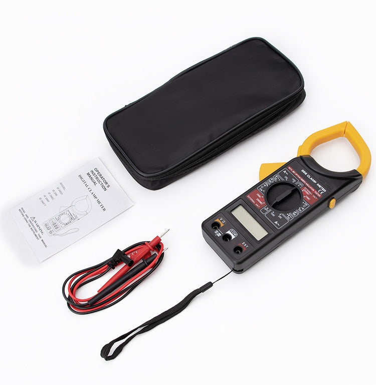 ANENG 266X Automatic High-Precision Clamp Multimeter with Buzzer, 266X Yellow
