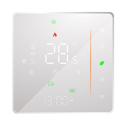 BHT-006GALW 95-240V AC 5A Smart Home Heating Thermostat for EU Box, Control Water Heating with Only Internal Sensor & WiFi Connection, BHT-006GALW