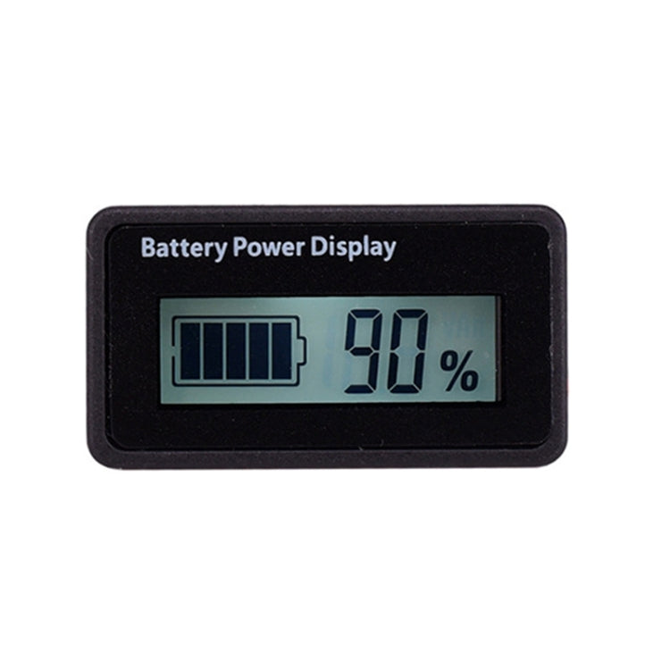 H5 12V-48V Lead-acid Battery Voltage Tester Percentage Voltmeter Gauge Lithium Battery Status Monitor, 12V-48V White Light, 12V-48V Blue Light, 12V-48V Green Light