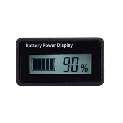 H5 12V-48V Lead-acid Battery Voltage Tester Percentage Voltmeter Gauge Lithium Battery Status Monitor, 12V-48V White Light, 12V-48V Blue Light, 12V-48V Green Light