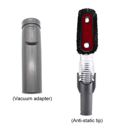 XD995 2 in 1 Handheld Tool Bendable Anti-static Suction Head Kits D928 D907 for Dyson V6 Vacuum Cleaner, XD995