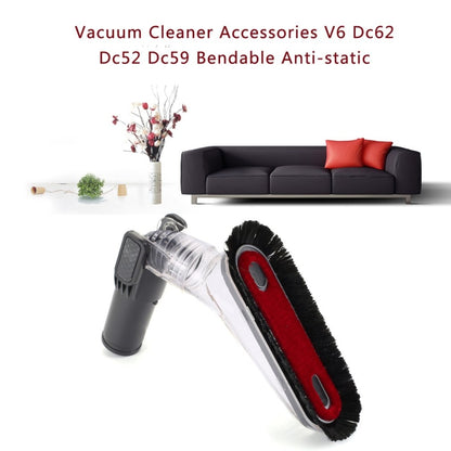 XD995 2 in 1 Handheld Tool Bendable Anti-static Suction Head Kits D928 D907 for Dyson V6 Vacuum Cleaner, XD995