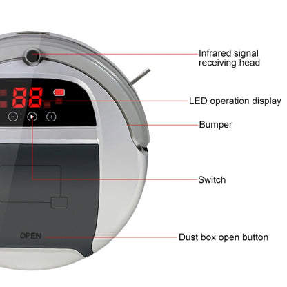 FD-3RSW(IC)CS 1000Pa Large Suction Smart Household Vacuum Cleaner Clean Robot, FD-3RSW(IC)CS
