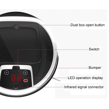 FD-3RSW(IIB)CS 1000Pa Large Suction Smart Household Vacuum Cleaner Clean Robot, FD-3RSW(IIB)CS
