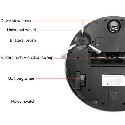 FD-3RSW(IIB)CS 1000Pa Large Suction Smart Household Vacuum Cleaner Clean Robot, FD-3RSW(IIB)CS