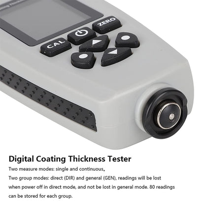 RZEC770 LCD Display Coating Paint Thickness Gauge Meter Tools