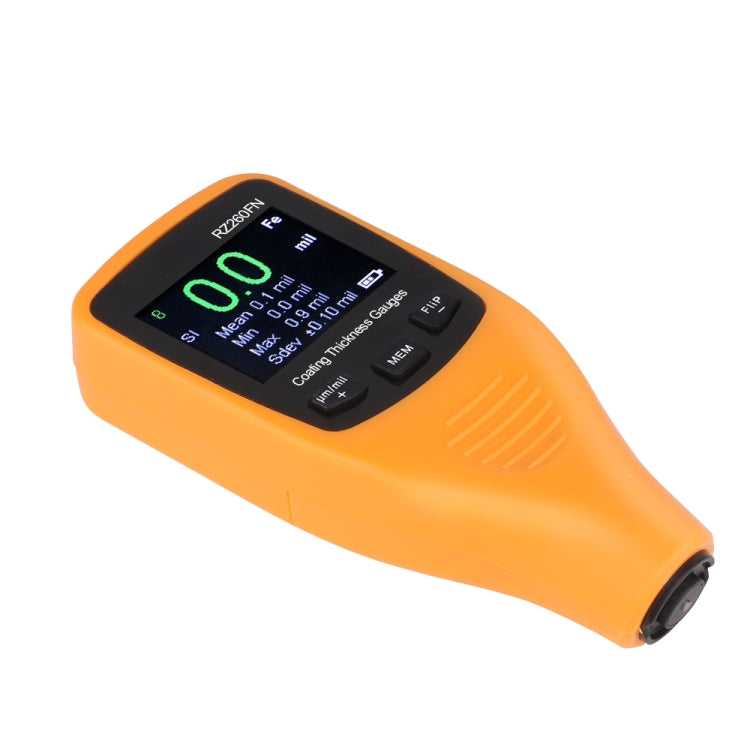 RZ260FN Ferrous & Non-Ferrous 2 in 1 LCD Display Ultrasonic Coating Paint Thickness Gauge Meter Tools
