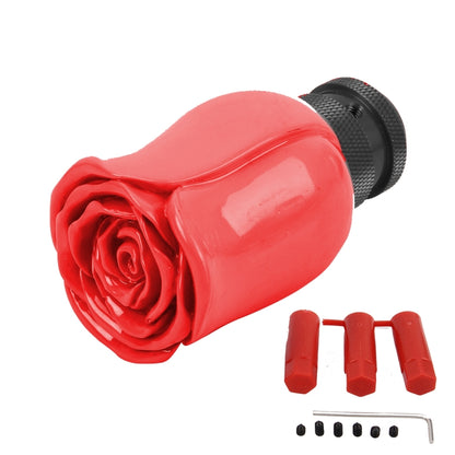 Rose Flower Shaped Universal Vehicle Car Manual Automatic Gear Shift Knob, Rose Flower Shaped Gear Shift Knob