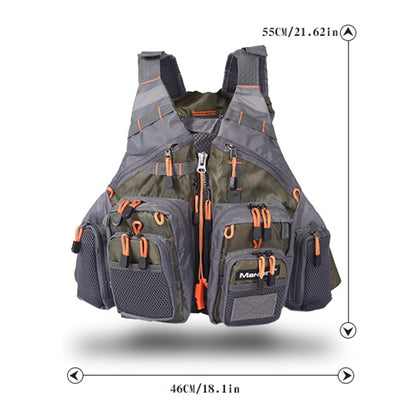 MANNER Outdoor Multifunctional Fishing Life Vest Swimming Life Jacket, MANNER Life Jacket