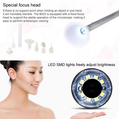 Supereyes B005 Digital Electronic Endoscope Industrial Stamp Insect Mites Magnifying Glass, B005