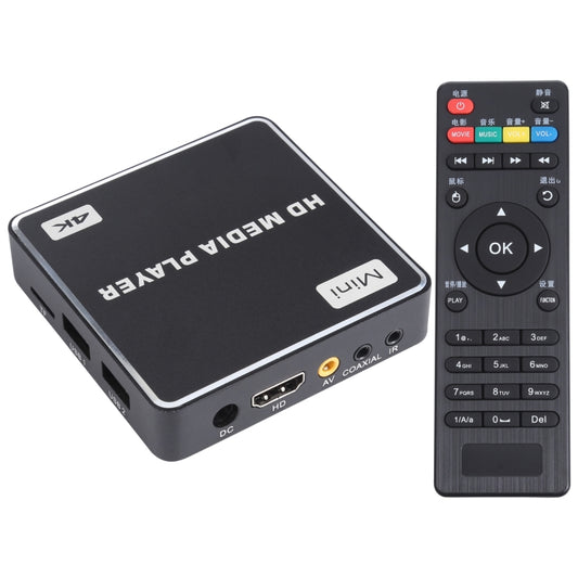 X5 UHD 4K Android 4.4.2 Media Player TV Box with Remote Control, RK3229 Quad Core up to 1.5GHz, RAM: 1GB, ROM: 8GB, Support WiFi, USB, HD Media Interface, TF Card, US Plug, X5 US Plug
