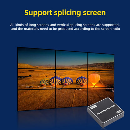 X5 UHD 4K Android 4.4.2 Media Player TV Box with Remote Control, RK3229 Quad Core up to 1.5GHz, RAM: 1GB, ROM: 8GB, Support WiFi, USB, HD Media Interface, TF Card, US Plug, X5 US Plug