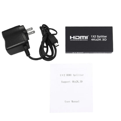 Mini HDMI 1x2 2160P Switch Splitter, Support 4Kx2K, 3D, Support 4Kx2K, 3D